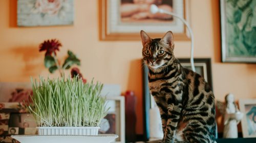 Bengal Kedisi kedi doğal ortamda